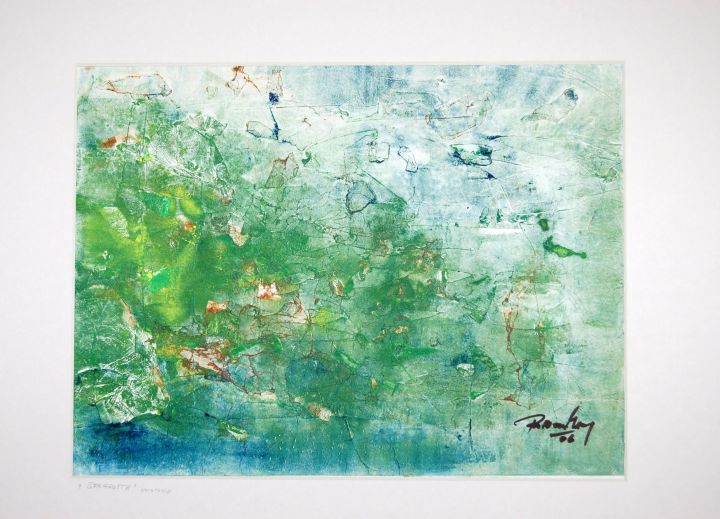 271  Seegrotte Monotypie 2006 31 X 42